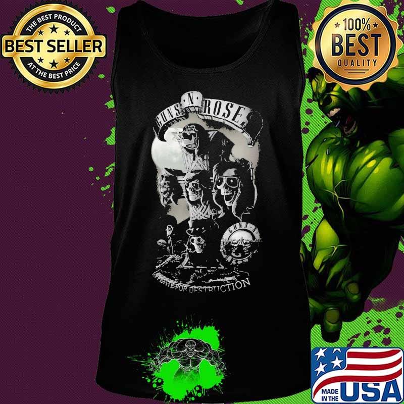 Guns n roses band appetite for destruction skeleton s Tank top Guns n roses band appetite for destruction skeleton s Tank top