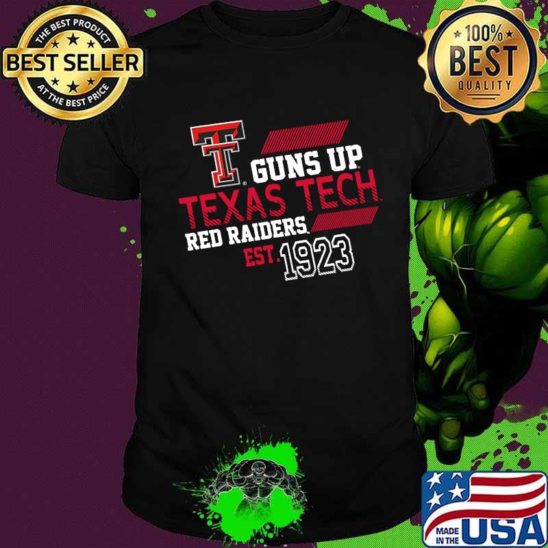 Guns up texas tech red raiders est 1923 shirt