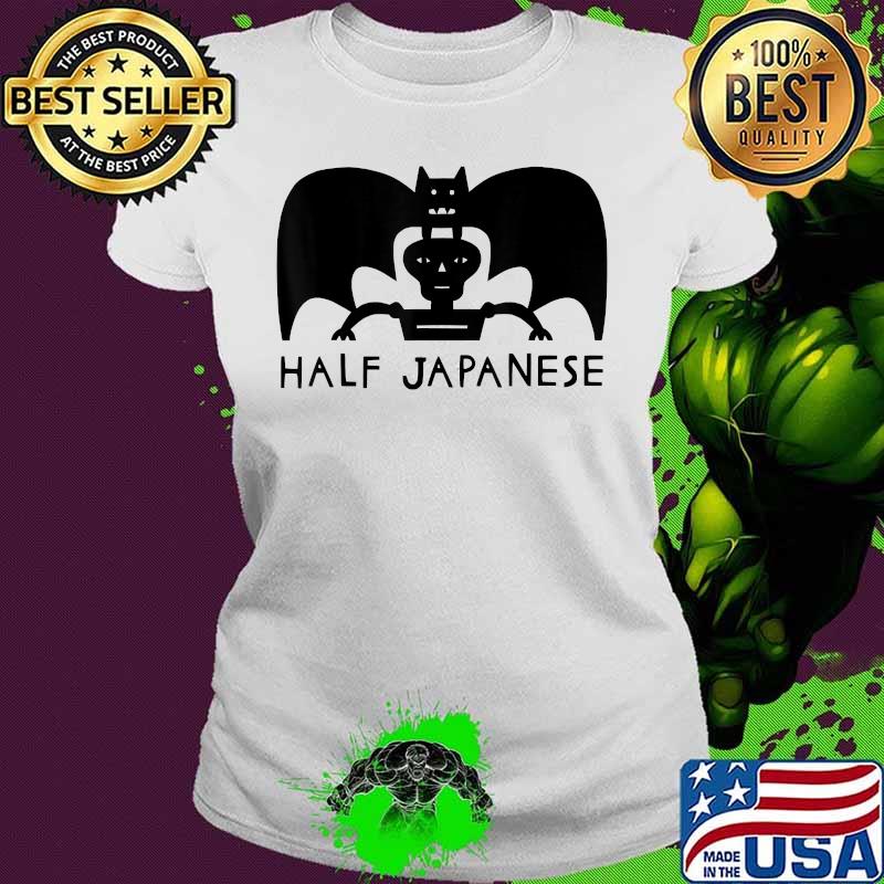 Half Japanese Monster paper cutting by Jad Fair T-Shirt Ladies tee Half Japanese Monster paper cutting by Jad Fair T-Shirt Ladies tee