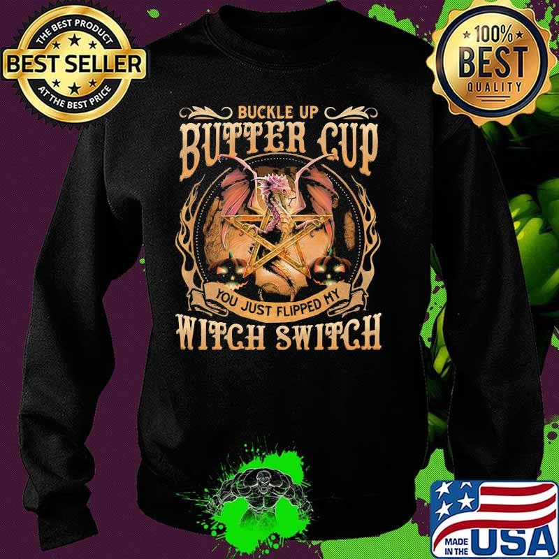 Halloween dragon buckle up buttercup you just flipped my witch switch star s Sweater Halloween dragon buckle up buttercup you just flipped my witch switch star s Sweater