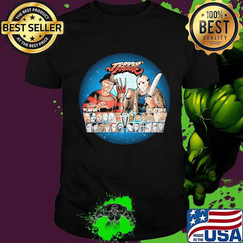 Halloween freddy krueger jason voorhees jerry foster players shirt