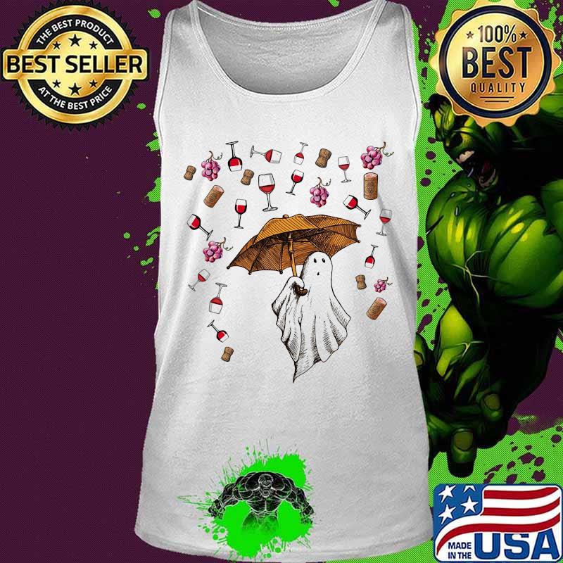 Halloween ghost rain grape wine s Tank top Halloween ghost rain grape wine s Tank top