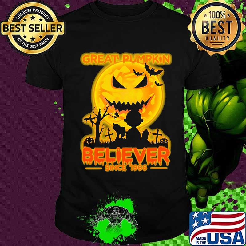 Halloween great pumpkin believer since 1966 haloween shirt