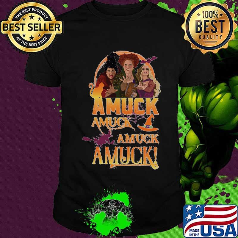 Halloween hocus pocus witch amuck shirt