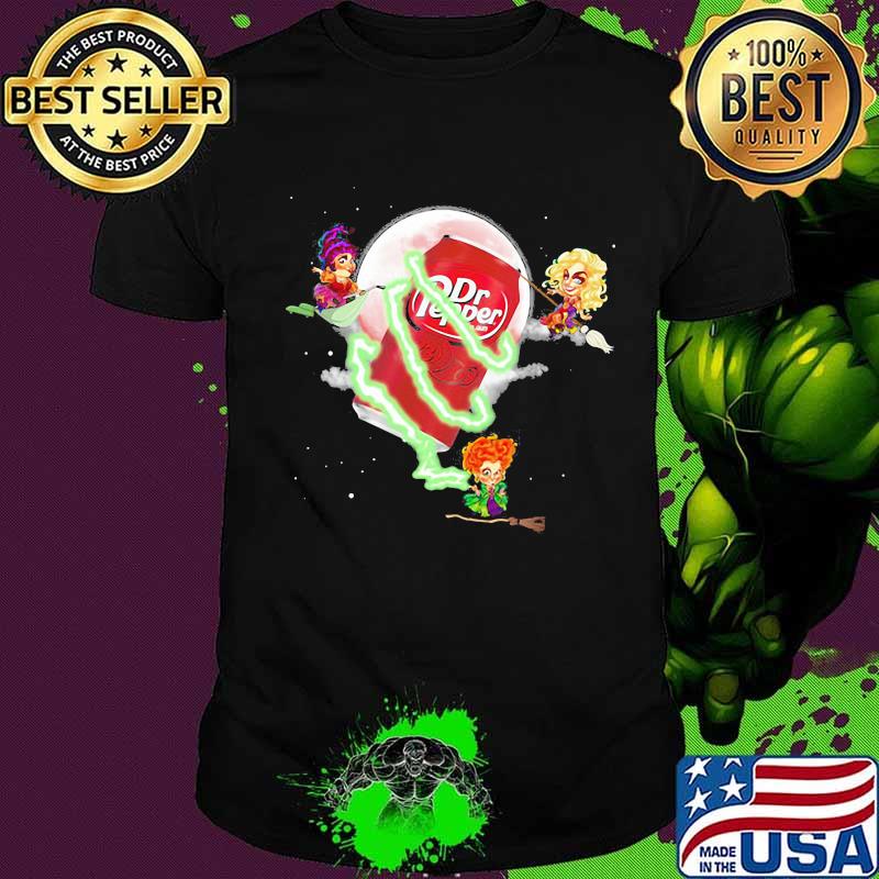 Halloween hocus pocus witch dr pepper coffee shirt
