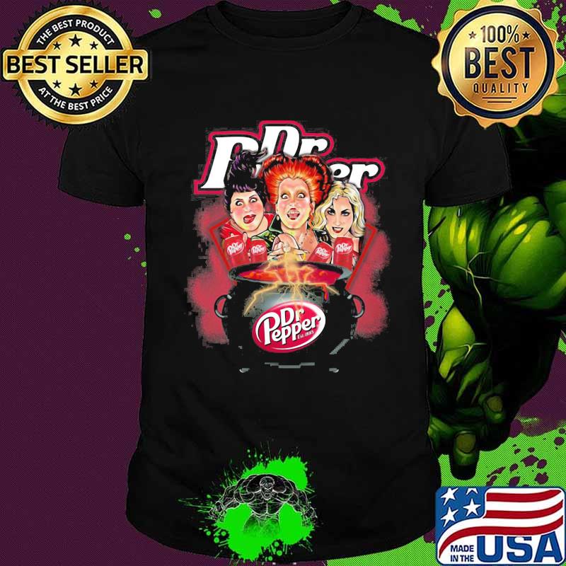 Halloween hocus pocus witch dr pepper shirt