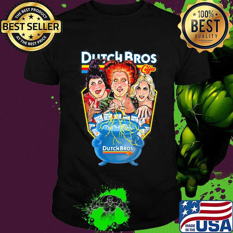 Halloween hocus pocus witch dutch bros shirt