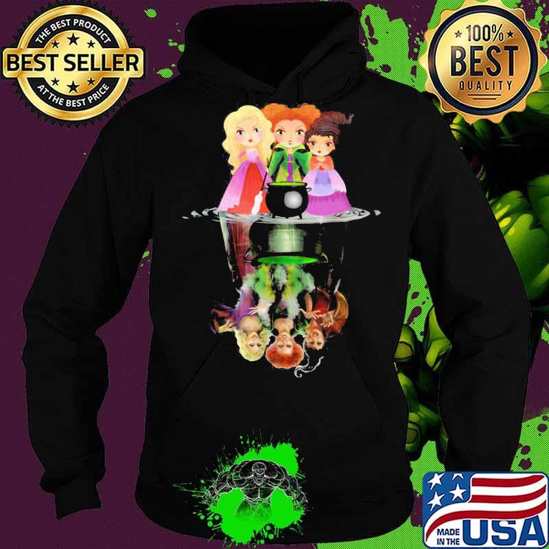 Halloween hocus pocus witch water reflection s Hoodie Halloween hocus pocus witch water reflection s Hoodie