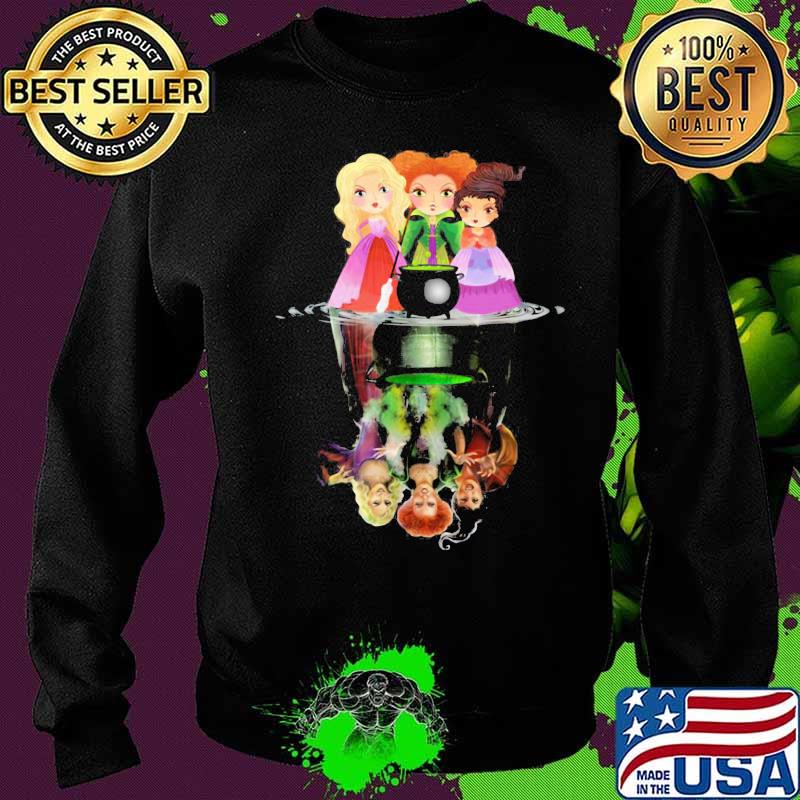 Halloween hocus pocus witch water reflection s Sweater Halloween hocus pocus witch water reflection s Sweater