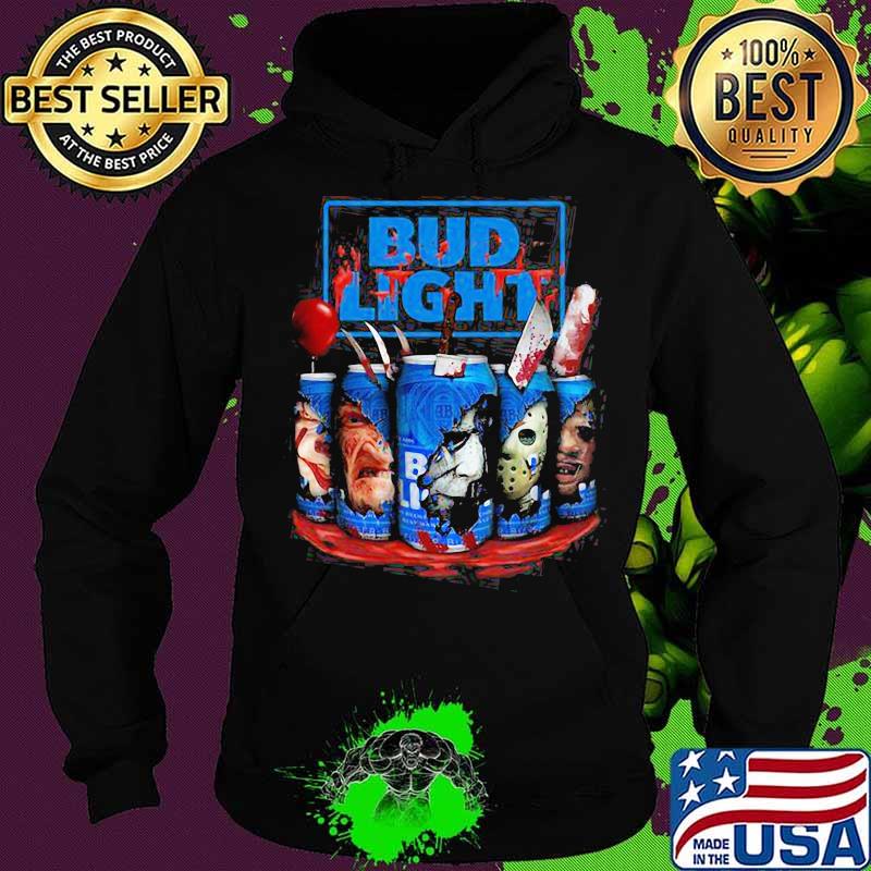 Halloween horror characters bud light beer s Hoodie Halloween horror characters bud light beer s Hoodie