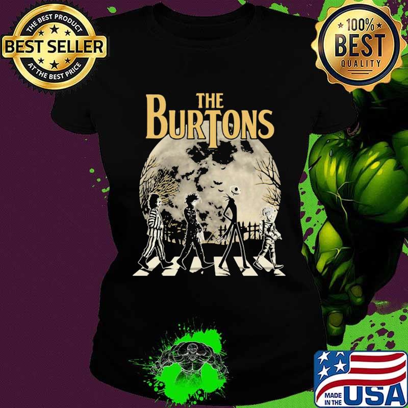 Halloween horror characters crossing the line s Ladies tee Halloween horror characters crossing the line s Ladies tee