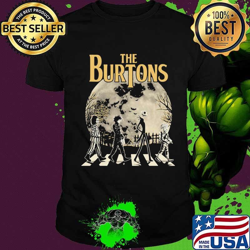 Halloween horror characters crossing the line shirt