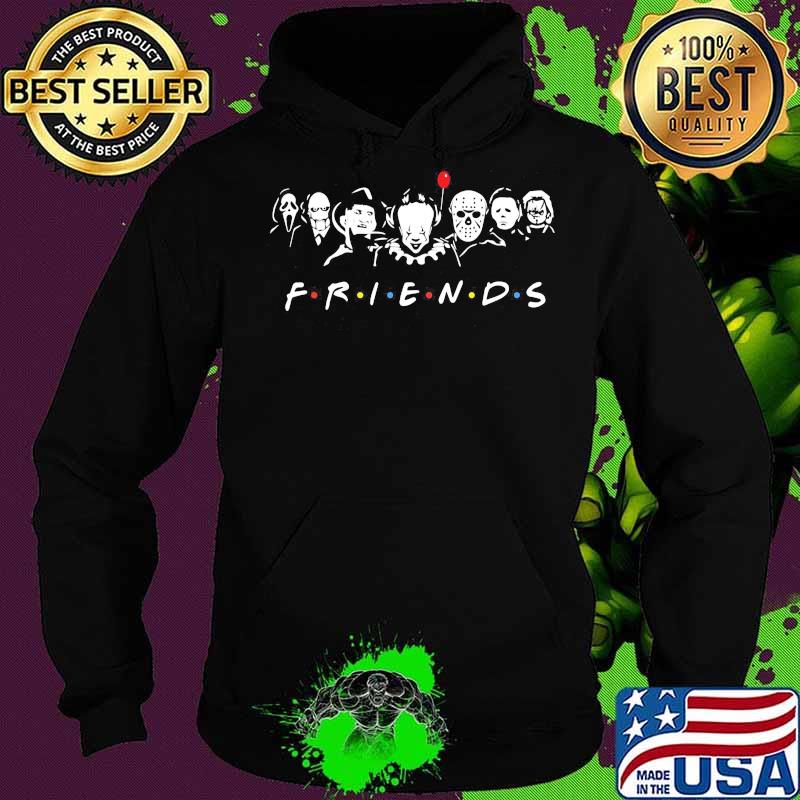 Halloween horror characters friends s Hoodie Halloween horror characters friends s Hoodie