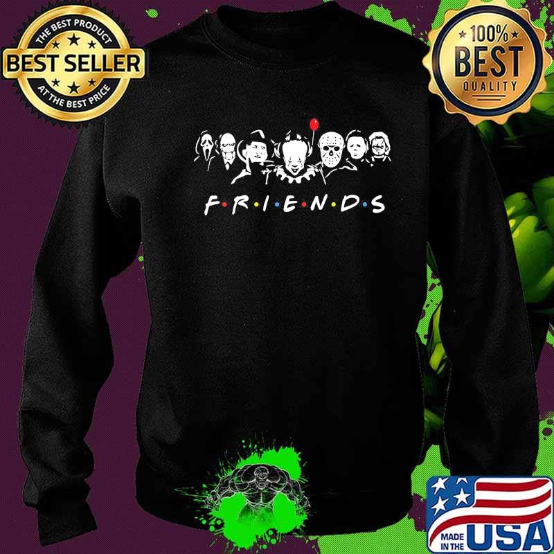 Halloween horror characters friends s Sweater Halloween horror characters friends s Sweater