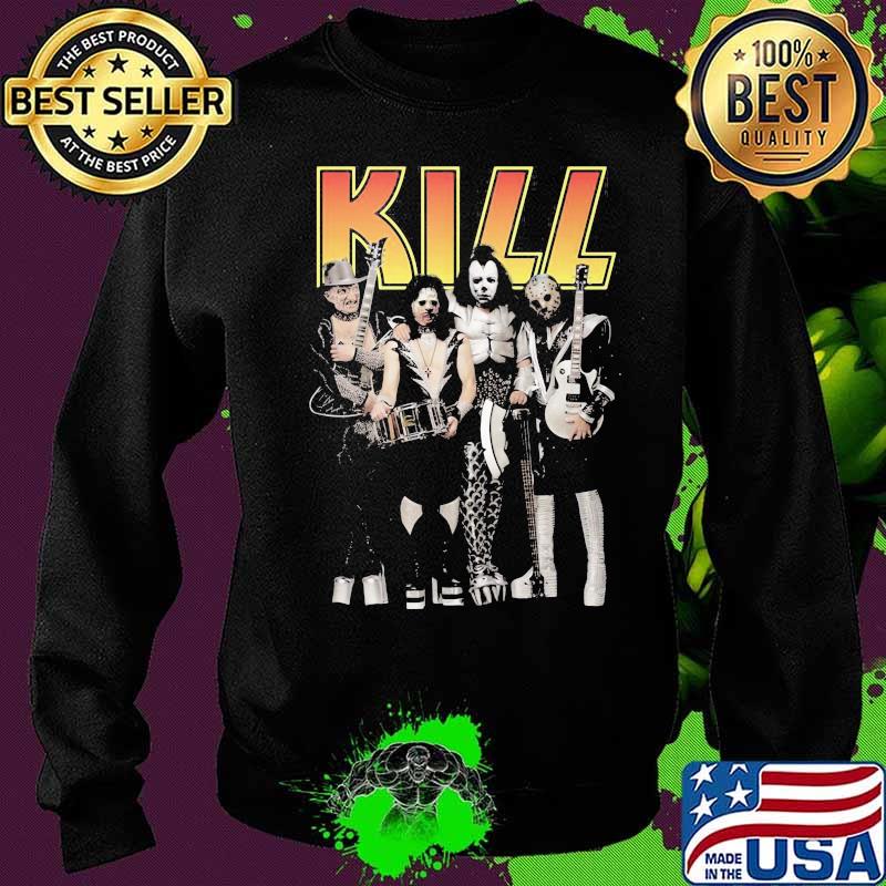 Halloween horror characters kill kiss band s Sweater Halloween horror characters kill kiss band s Sweater