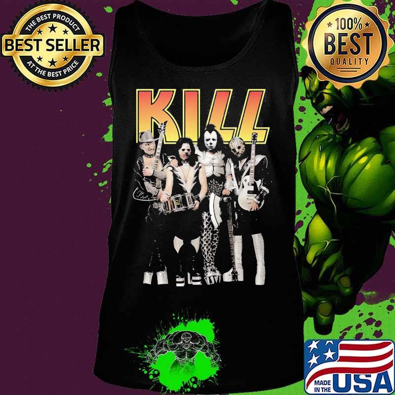 Halloween horror characters kill kiss band s Tank top Halloween horror characters kill kiss band s Tank top