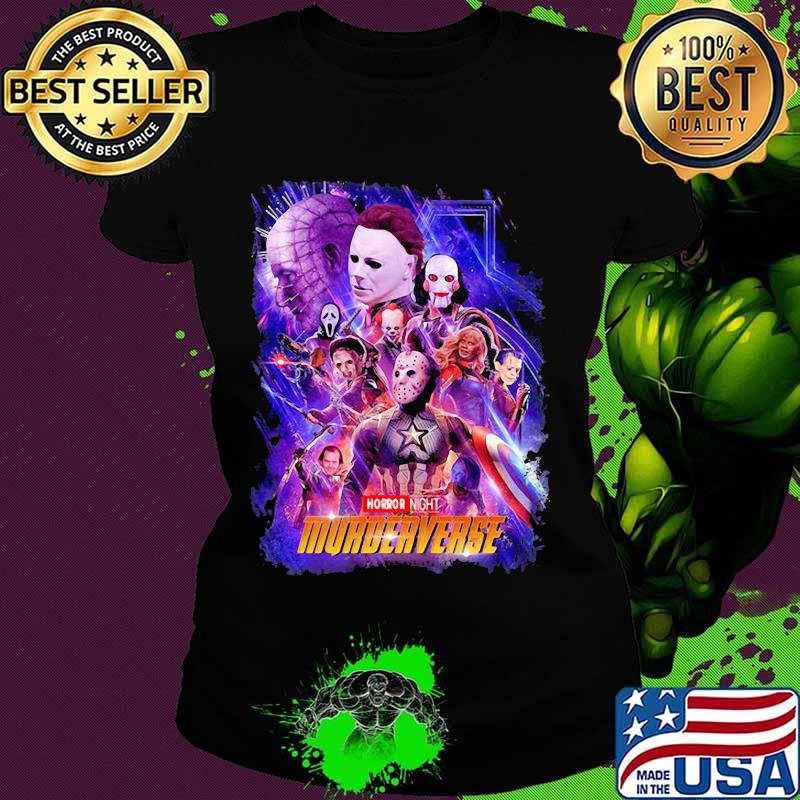 Halloween horror characters murderverse s Ladies tee Halloween horror characters murderverse s Ladies tee