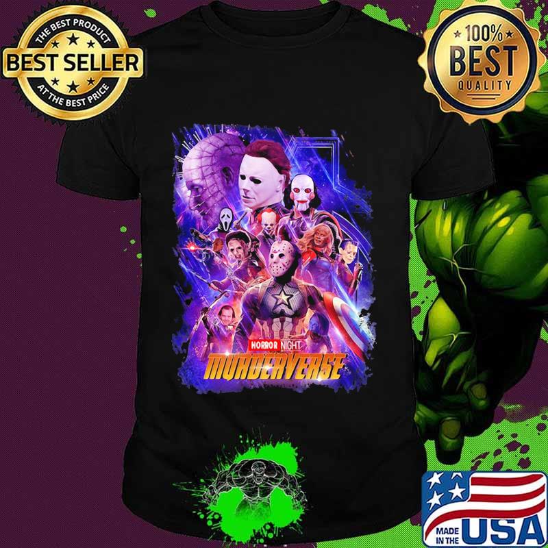 Halloween horror characters murderverse shirt Halloween horror characters murderverse shirt
