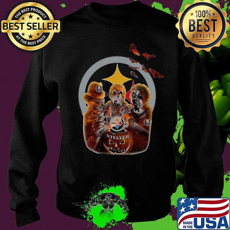 Halloween horror characters pittsburgh steelers pumpkin s Sweater Halloween horror characters pittsburgh steelers pumpkin s Sweater