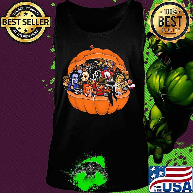 Halloween horror characters pumpkin s Tank top Halloween horror characters pumpkin s Tank top