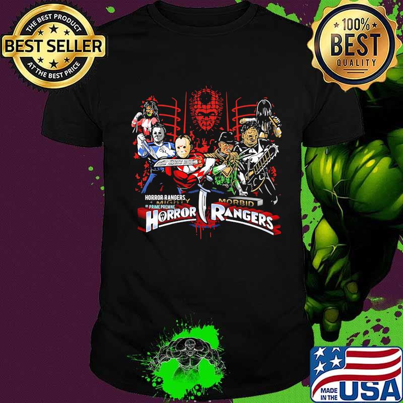 Halloween horror characters rangers morbid shirt
