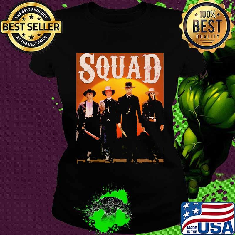 Halloween horror characters squad s Ladies tee Halloween horror characters squad s Ladies tee