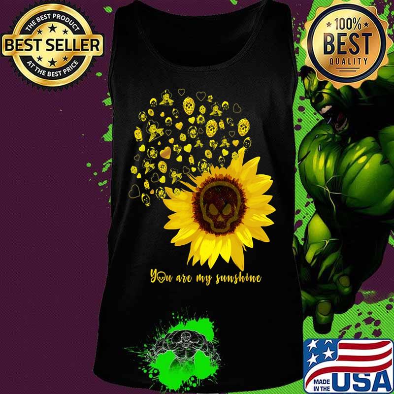 Halloween horror characters sunflowers you are my sunshine s Tank top Halloween horror characters sunflowers you are my sunshine s Tank top