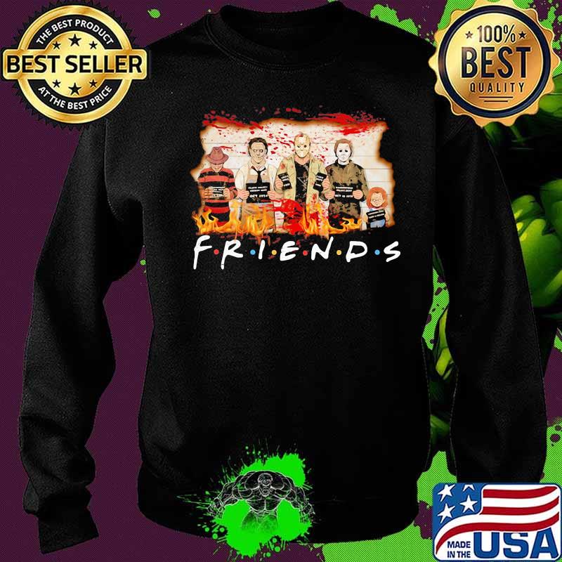 Halloween horror chracters friends s Sweater Halloween horror chracters friends s Sweater