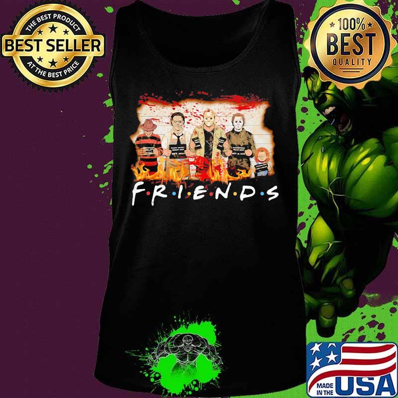 Halloween horror chracters friends s Tank top Halloween horror chracters friends s Tank top