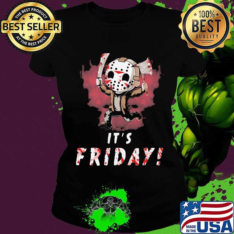 Halloween jason voorhees it's friday s Ladies tee Halloween jason voorhees it's friday s Ladies tee