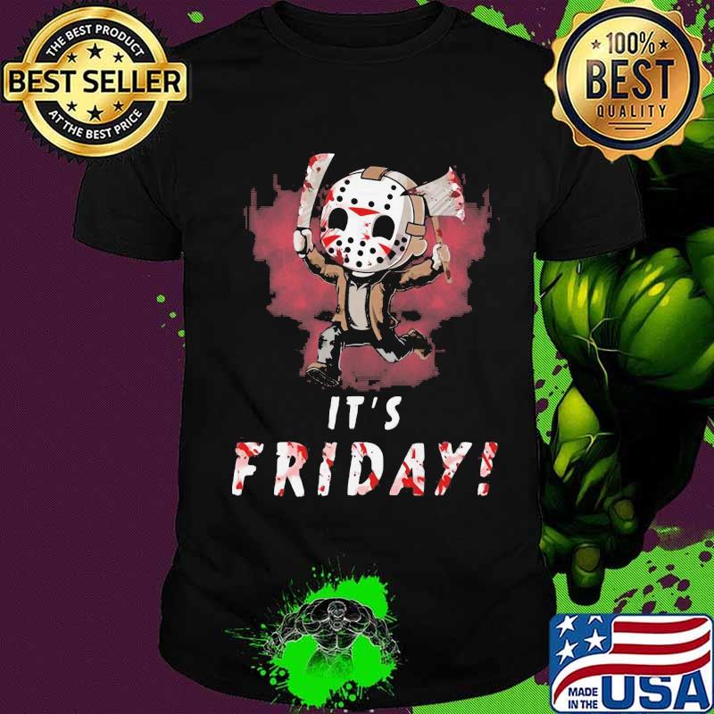 Halloween jason voorhees it's friday shirt Halloween jason voorhees it's friday shirt
