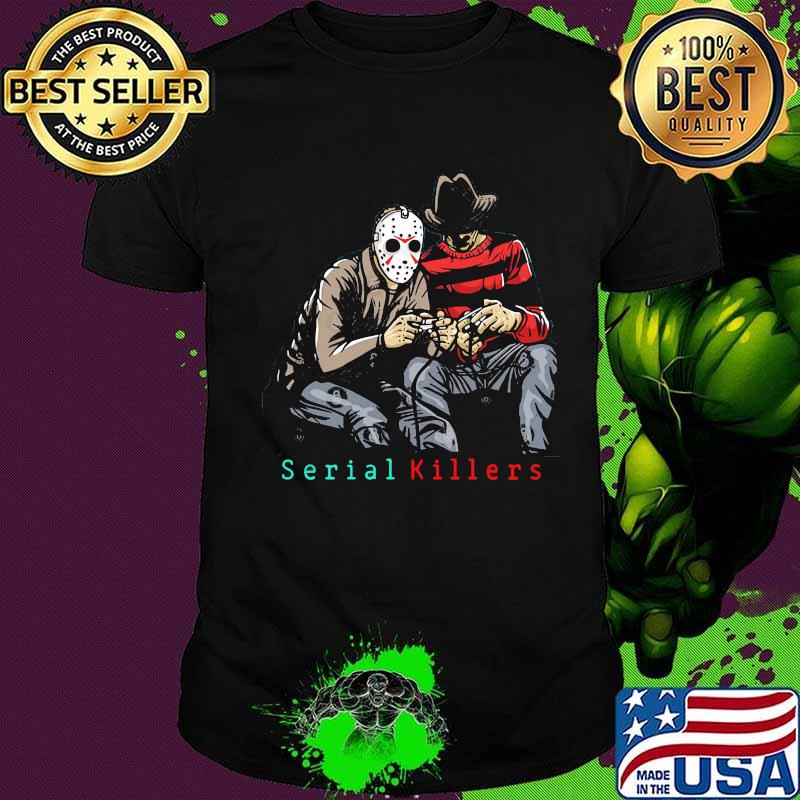 Halloween jason voorhees michael myers serial killers shirt