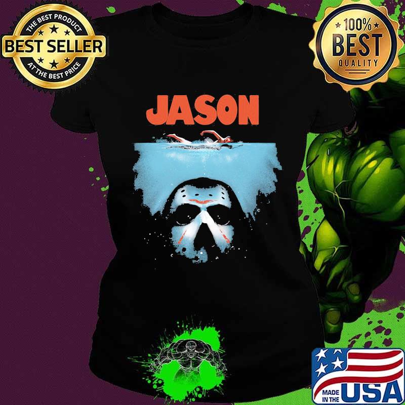 Halloween jason voorhees swimming s Ladies tee Halloween jason voorhees swimming s Ladies tee