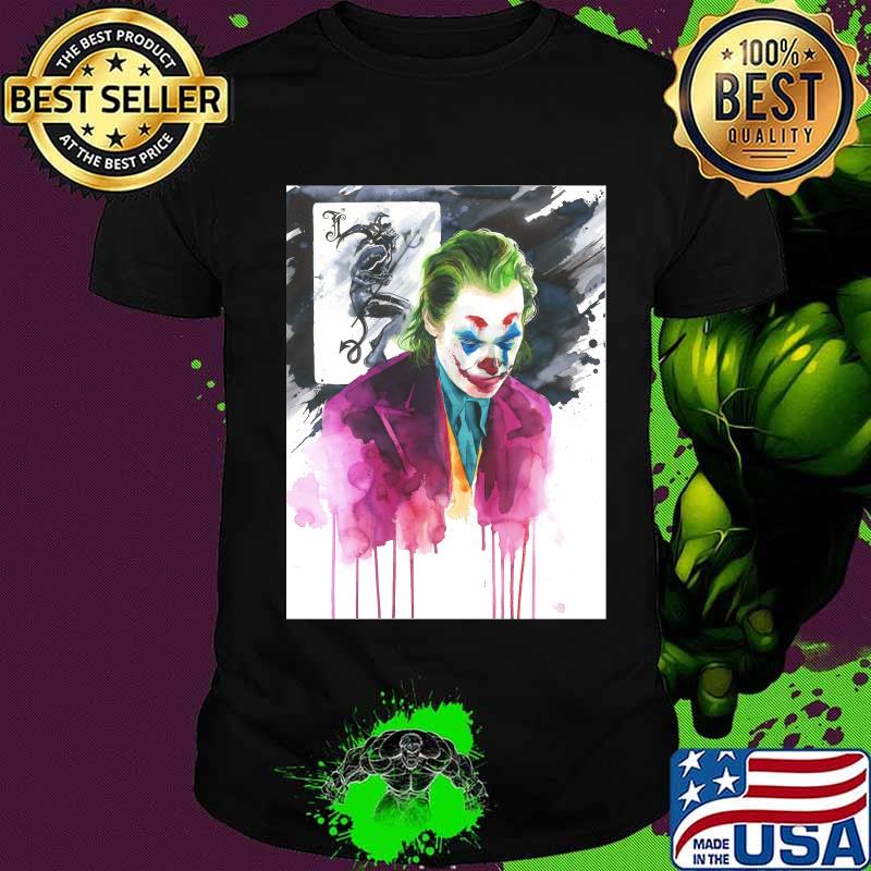 Halloween joker joaquin phoenix art shirt