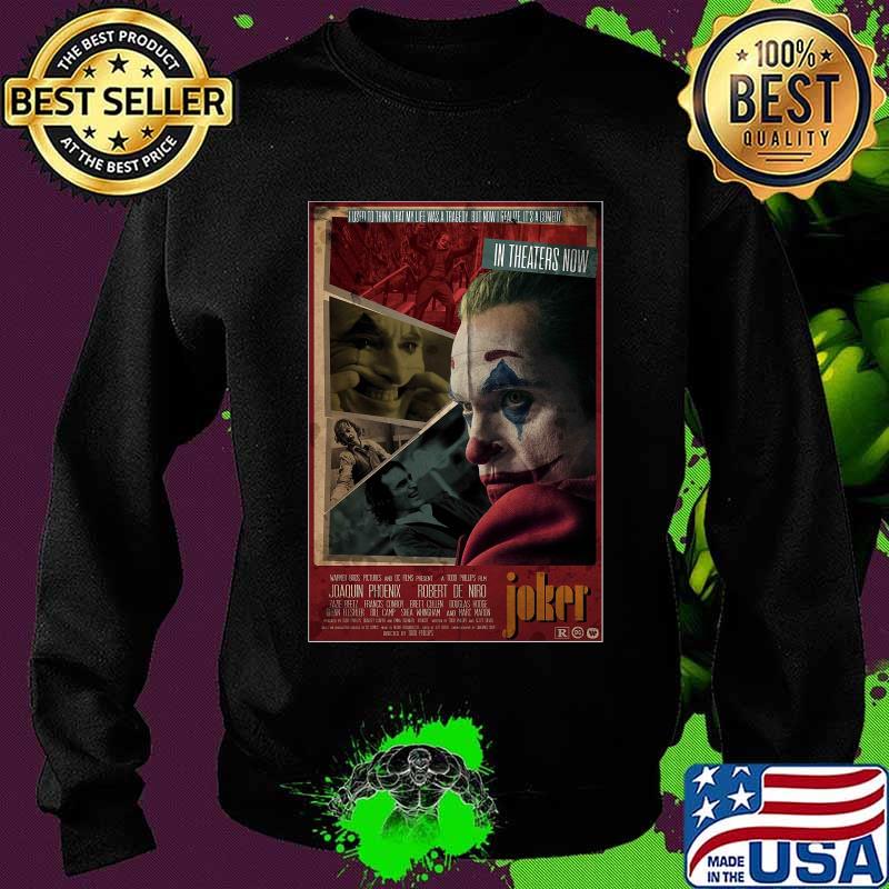 Halloween joker joaquin phoenix in theaters now s Sweater Halloween joker joaquin phoenix in theaters now s Sweater