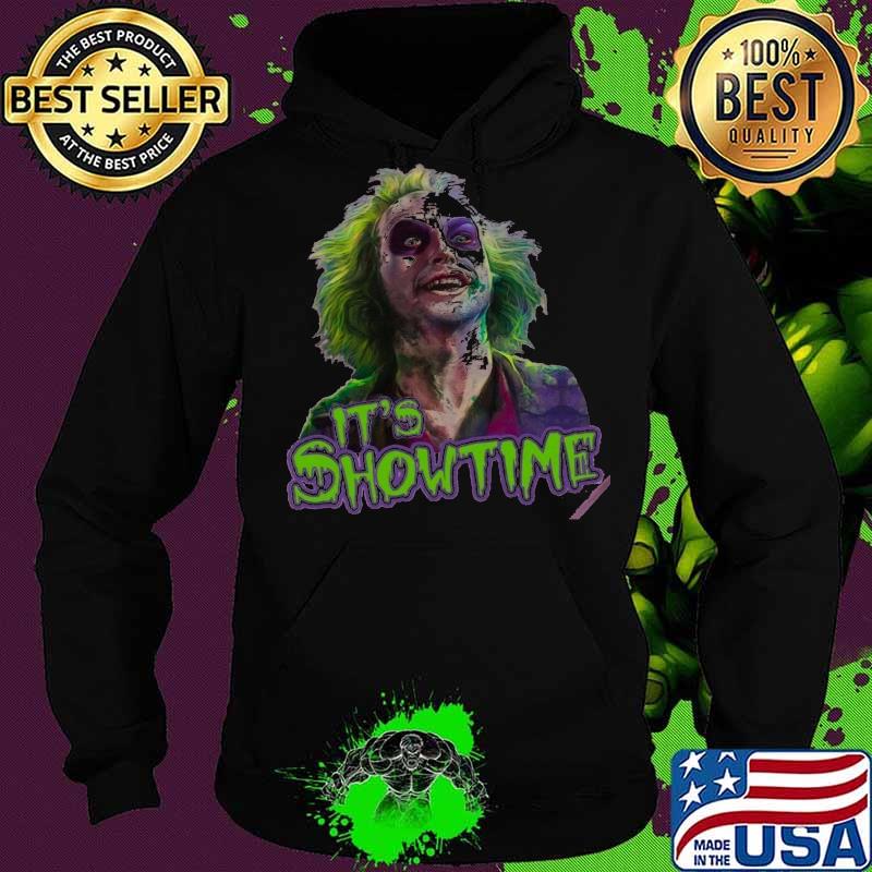 Halloween joker joaquin phoenix it's showtime s Hoodie Halloween joker joaquin phoenix it's showtime s Hoodie