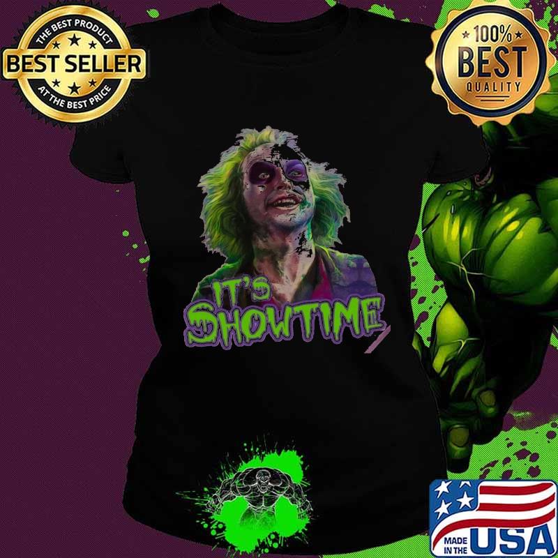 Halloween joker joaquin phoenix it's showtime s Ladies tee Halloween joker joaquin phoenix it's showtime s Ladies tee