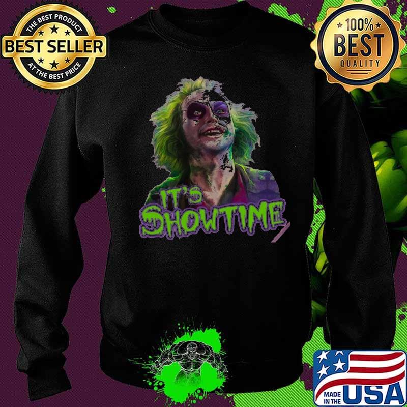 Halloween joker joaquin phoenix it's showtime s Sweater Halloween joker joaquin phoenix it's showtime s Sweater