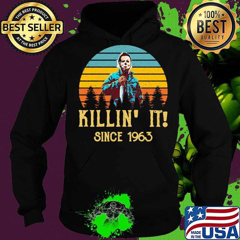 Halloween michael myers killin it since 1978 vintage retro s Hoodie Halloween michael myers killin it since 1978 vintage retro s Hoodie