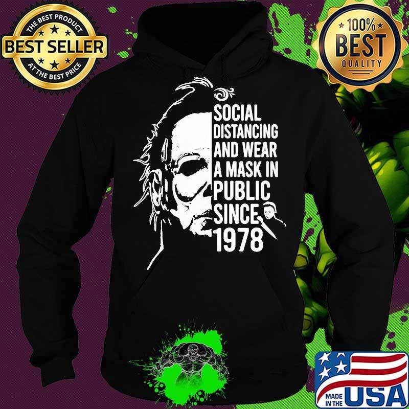 Halloween michael myers social distancing and wear a mask in publix since 1978 s Hoodie Halloween michael myers social distancing and wear a mask in publix since 1978 s Hoodie