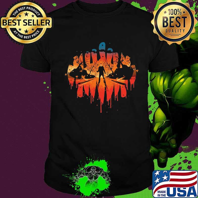 Halloween michael myers witch mountain moon shirt