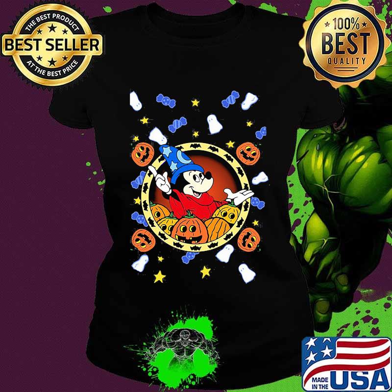 Halloween mickey mouse pumpkins s Ladies tee Halloween mickey mouse pumpkins s Ladies tee