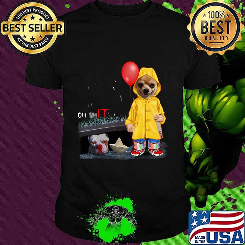 Halloween pitbull oh shit shirt