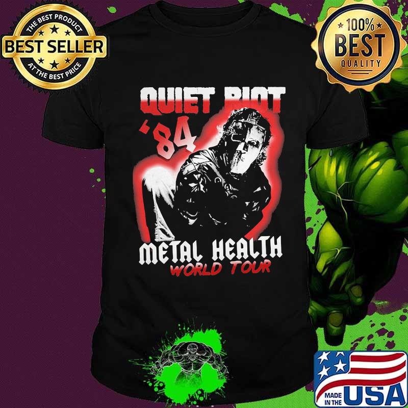 Halloween quiet riot 84 mental health world tour shirt