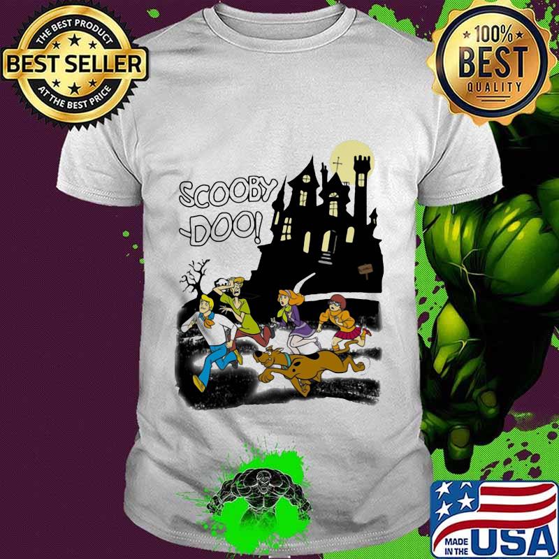 Halloween scooby-doo cartoon shirt