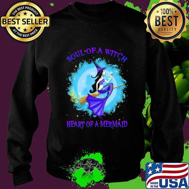 Halloween soul of a witch heart of a mermaid s Sweater Halloween soul of a witch heart of a mermaid s Sweater