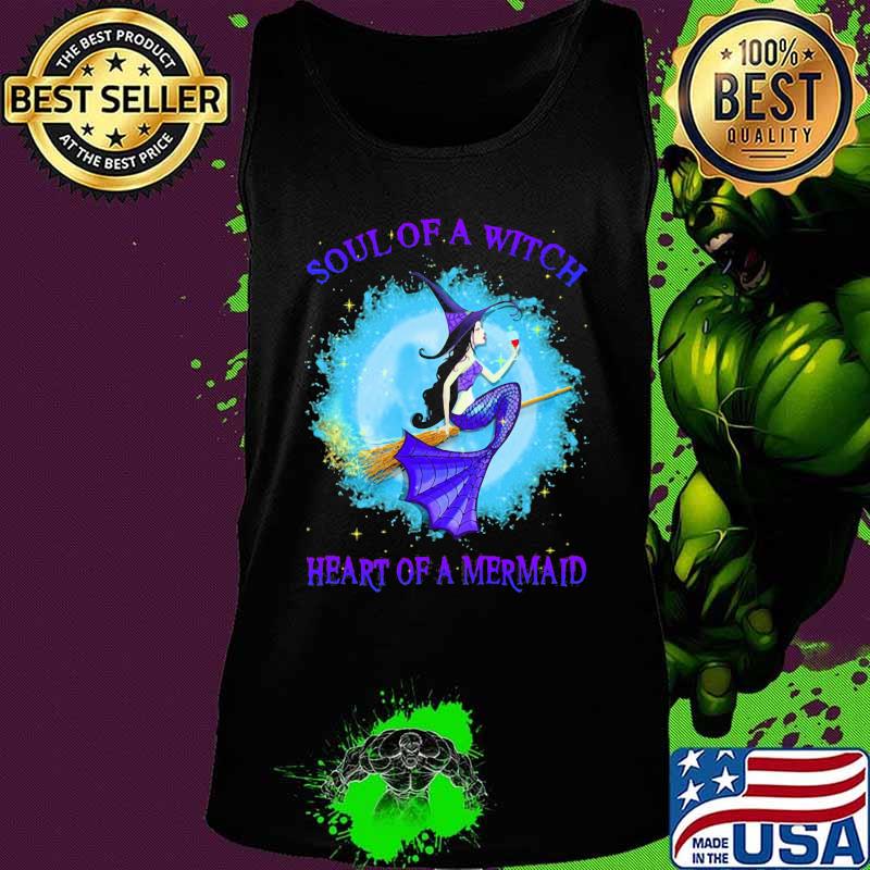 Halloween soul of a witch heart of a mermaid s Tank top Halloween soul of a witch heart of a mermaid s Tank top