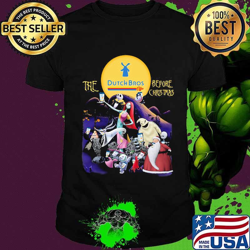 Halloween the bitch bros before christmas moon shirt