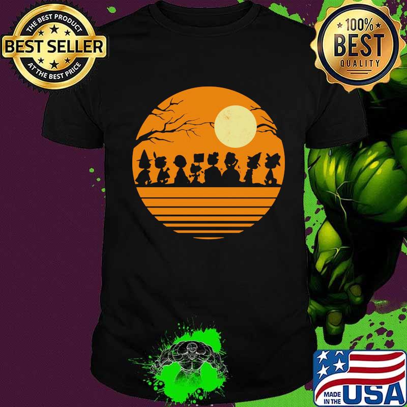Halloween the peanuts moon vintage shirt