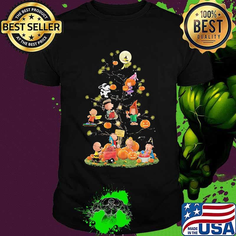Halloween tree the peanuts pumpkin shirt